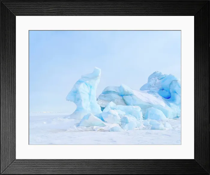 Framed Print : Iceberg in the frozen Mohnbukta in Sabine-Land. The island Spitzbergen in the Svalbard. Scandinavia, Norway Framed Print : Iceberg in the frozen Mohnbukta in Sabine-Land. The island Spitzbergen in the Svalbard. Scandinavia, Norway