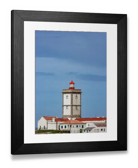 Framed Print : Lighthouse in Peniche, Portugal Framed Print : Lighthouse in Peniche, Portugal