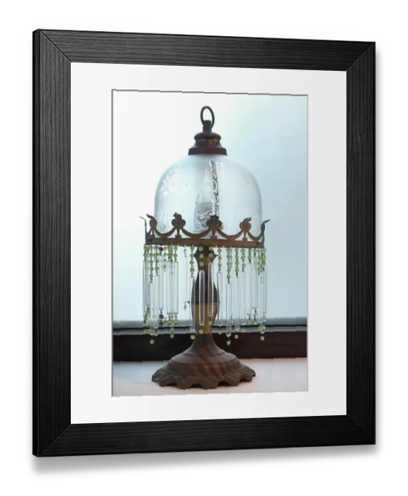Framed Print : Marbella, Spain. Antique lamp circa 1910's. (Editorial Use Only) Framed Print : Marbella, Spain. Antique lamp circa 1910's. (Editorial Use Only)
