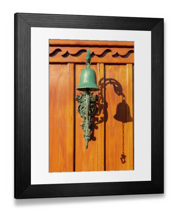 Framed Print : Romania, Transylvania, Bell Framed Print : Romania, Transylvania, Bell