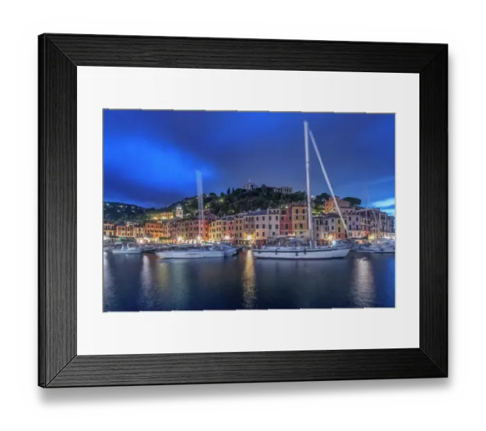 Framed Print : Italy, Liguria. Portofino at dawn Framed Print : Italy, Liguria. Portofino at dawn