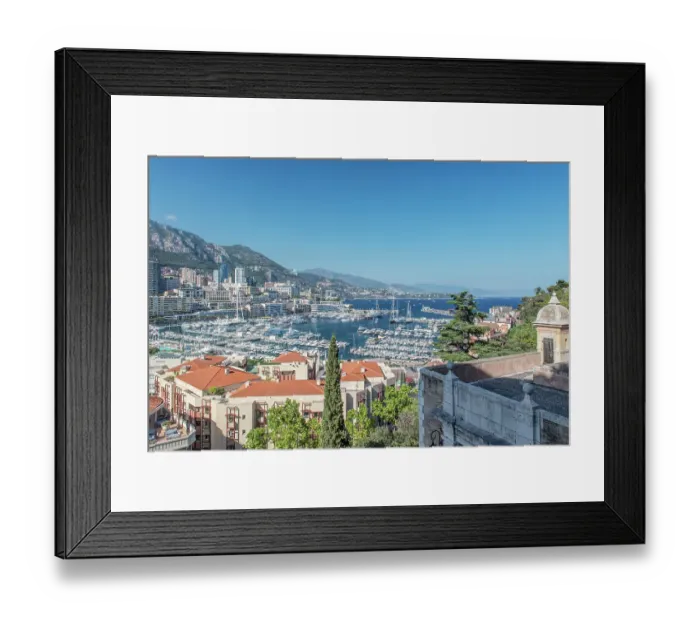 Framed Print : Monaco, Port Hercules (Port Hercule) Framed Print : Monaco, Port Hercules (Port Hercule)
