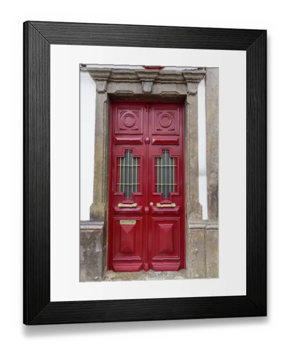Framed Print : Terceira Island, Azores, Portugal. Red door on a building in Angra do Heroismo Framed Print : Terceira Island, Azores, Portugal. Red door on a building in Angra do Heroismo