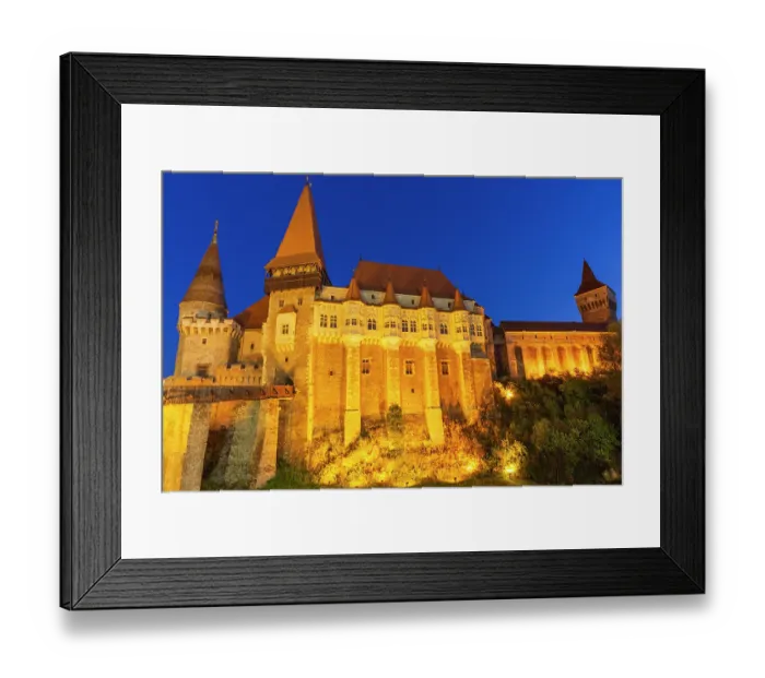 Framed Print : Romania, Hunedoara. Corvin Castle, Gothic-Renaissance castle, one of the largest castles in Europe Framed Print : Romania, Hunedoara. Corvin Castle, Gothic-Renaissance castle, one of the largest castles in Europe