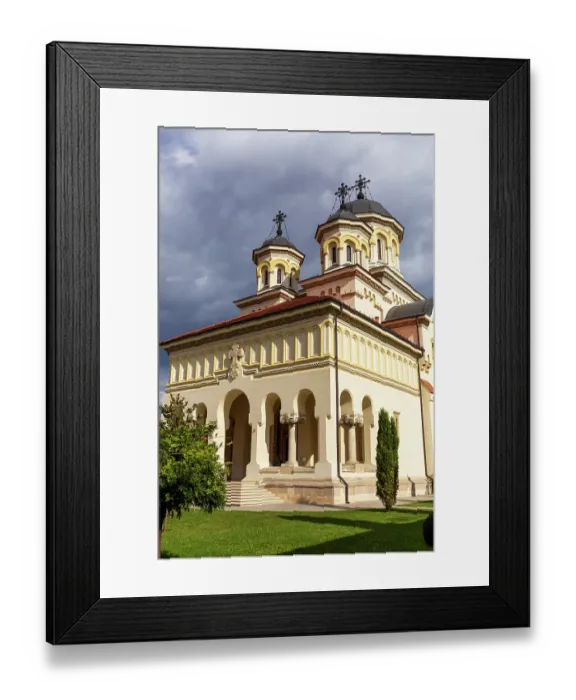 Framed Print : Romania, Alba Iulia. St. Michael's Cathedral, Roman Catholic cathedral and the oldest and the longest cathedral in Romania Framed Print : Romania, Alba Iulia. St. Michael's Cathedral, Roman Catholic cathedral and the oldest and the longest cathedral in Romania