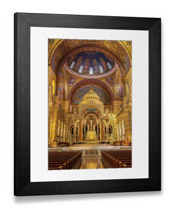 Framed Print : The Cathedral Basilica of St. Louis, Missouri. (Editorial Use Only) Framed Print : The Cathedral Basilica of St. Louis, Missouri. (Editorial Use Only)