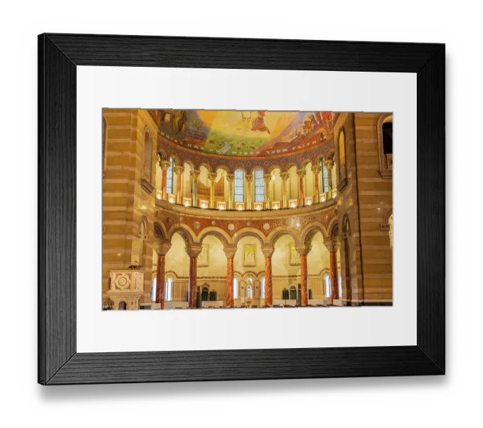 Framed Print : The Cathedral Basilica of St. Louis, Missouri. (Editorial Use Only)