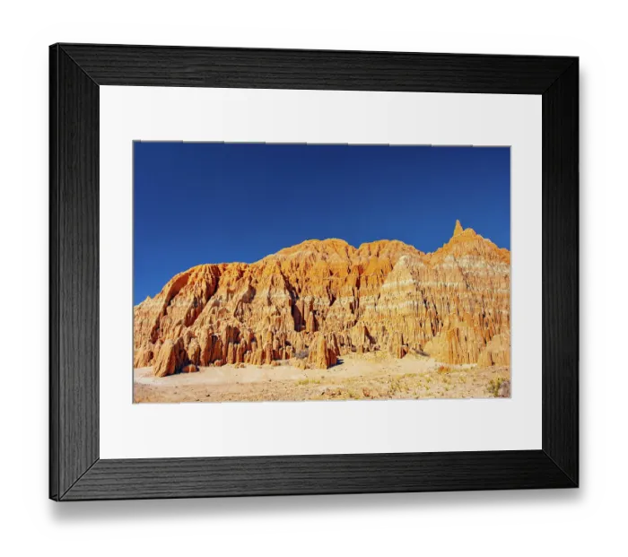 Framed Print : USA, Nevada, Panaca. Cathedral Gorge State Park Framed Print : USA, Nevada, Panaca. Cathedral Gorge State Park