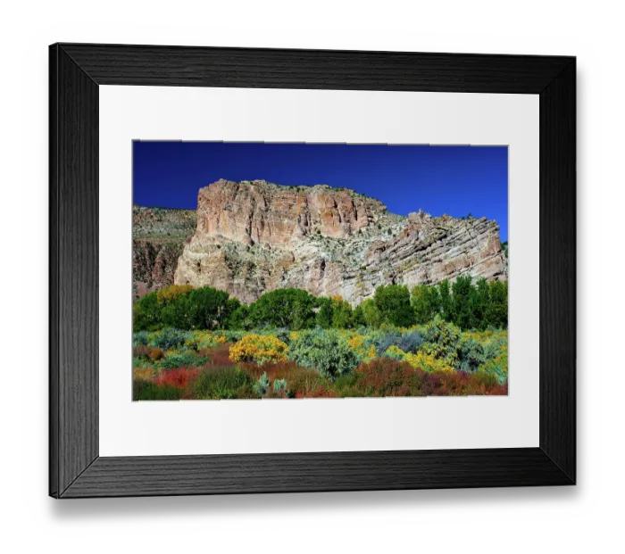 Framed Print : USA, Nevada, Elgin. Rainbow Canyon