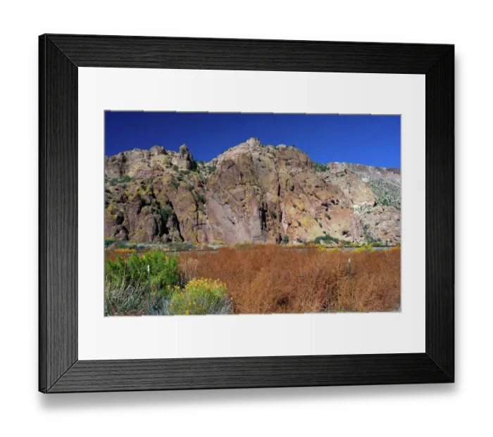 Framed Print : USA, Nevada, Elgin. Rainbow Canyon Framed Print : USA, Nevada, Elgin. Rainbow Canyon