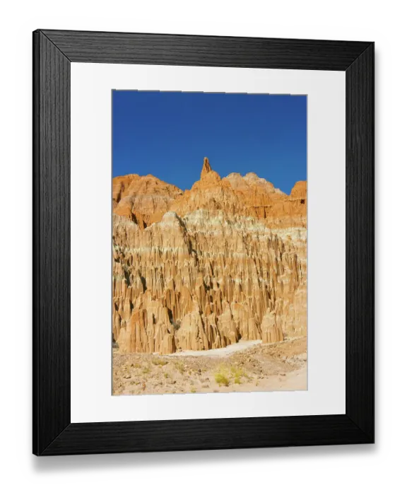 Framed Print : USA, Nevada, Panaca. Cathedral Gorge State Park, sculpted cliffs Framed Print : USA, Nevada, Panaca. Cathedral Gorge State Park, sculpted cliffs