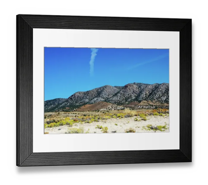 Framed Print : USA, Nevada, Ely. White Pine Mountains Framed Print : USA, Nevada, Ely. White Pine Mountains