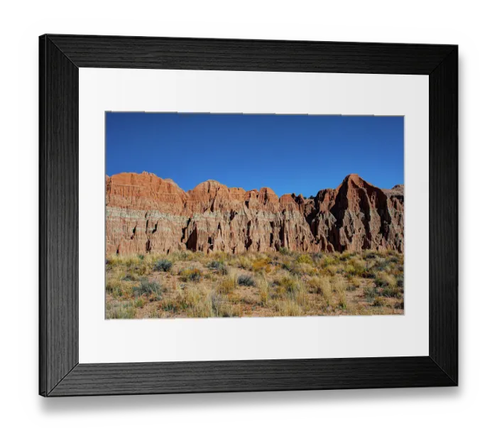 Framed Print : USA, Nevada, Panaca. Cathedral Gorge State Park Framed Print : USA, Nevada, Panaca. Cathedral Gorge State Park
