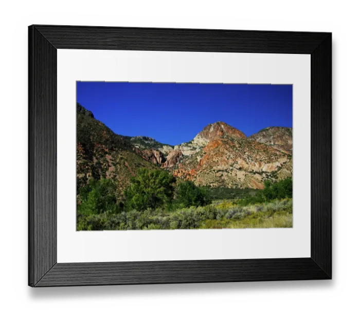 Framed Print : USA, Nevada, Caliente. Rainbow Canyon Framed Print : USA, Nevada, Caliente. Rainbow Canyon