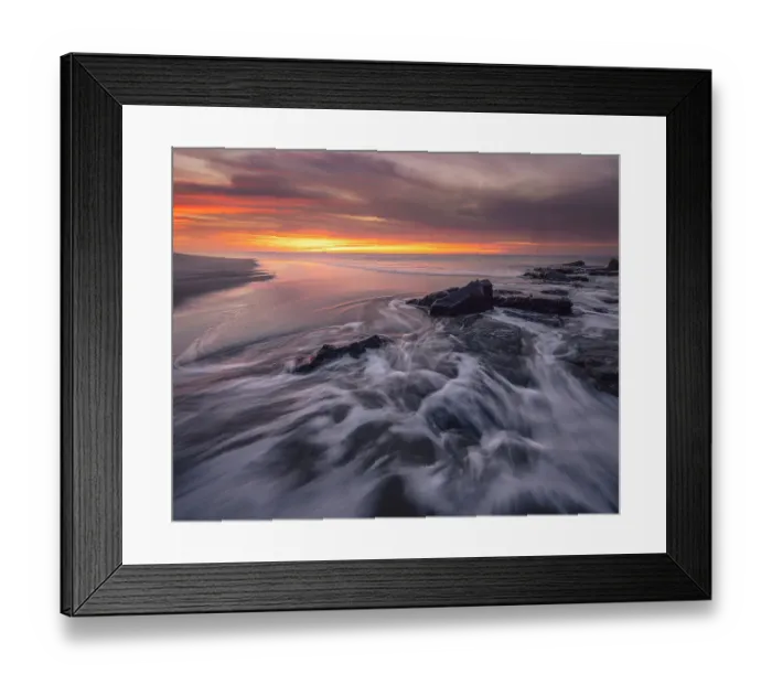 Framed Print : USA, New Jersey, Cape May National Seashore. Sunrise on ocean shore. ©Jay O'Brien / Jaynes Gallery / DanitaDelimont.com Framed Print : USA, New Jersey, Cape May National Seashore. Sunrise on ocean shore. ©Jay O'Brien / Jaynes Gallery / DanitaDelimont.com