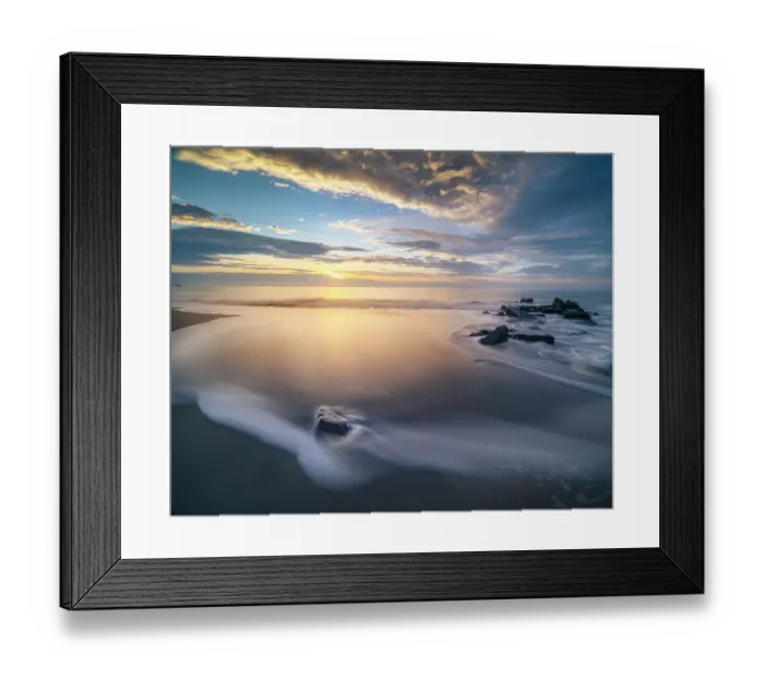 Framed Print : USA, New Jersey, Cape May National Seashore. Ocean shore at sunrise. ©Jay O'Brien / Jaynes Gallery / DanitaDelimont.com Framed Print : USA, New Jersey, Cape May National Seashore. Ocean shore at sunrise. ©Jay O'Brien / Jaynes Gallery / DanitaDelimont.com
