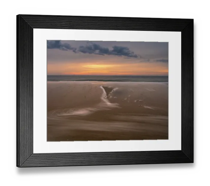 Framed Print : USA, New Jersey, Cape May National Seashore. Ocean and beach at sunrise. ©Jay O'Brien / Jaynes Gallery / DanitaDelimont.com Framed Print : USA, New Jersey, Cape May National Seashore. Ocean and beach at sunrise. ©Jay O'Brien / Jaynes Gallery / DanitaDelimont.com
