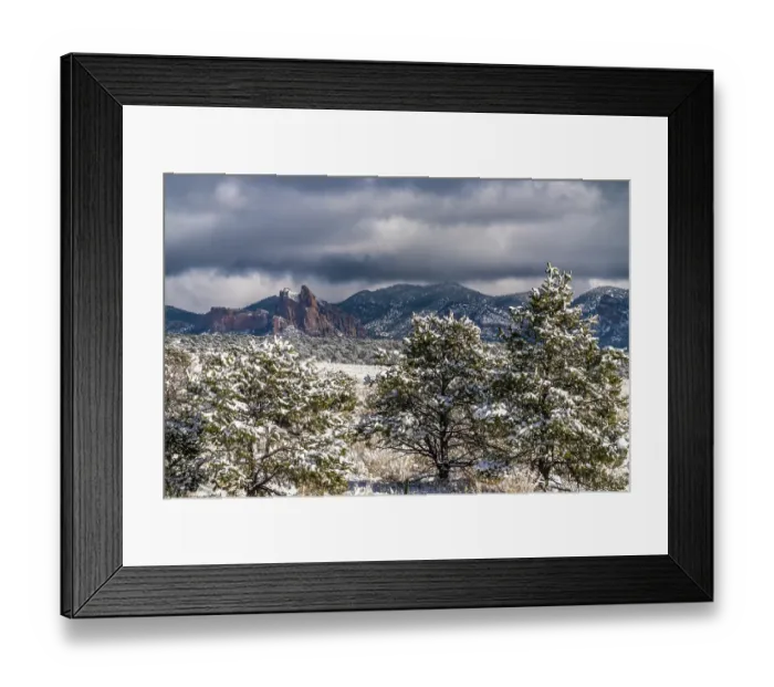 Framed Print : USA, New Mexico, Cibola National Forest. Fresh snow on Sawtooth Mountains. ©Cathy & Gordon Illg / Jaynes Gallery / DanitaDelimont.com Framed Print : USA, New Mexico, Cibola National Forest. Fresh snow on Sawtooth Mountains. ©Cathy & Gordon Illg / Jaynes Gallery / DanitaDelimont.com