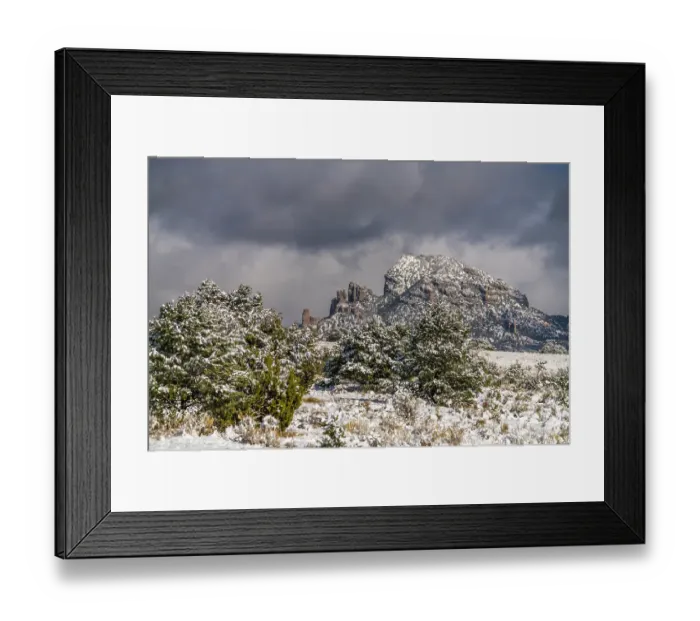 Framed Print : USA, New Mexico, Cibola National Forest. Fresh snow on Sawtooth Mountains. ©Cathy & Gordon Illg / Jaynes Gallery / DanitaDelimont.com Framed Print : USA, New Mexico, Cibola National Forest. Fresh snow on Sawtooth Mountains. ©Cathy & Gordon Illg / Jaynes Gallery / DanitaDelimont.com