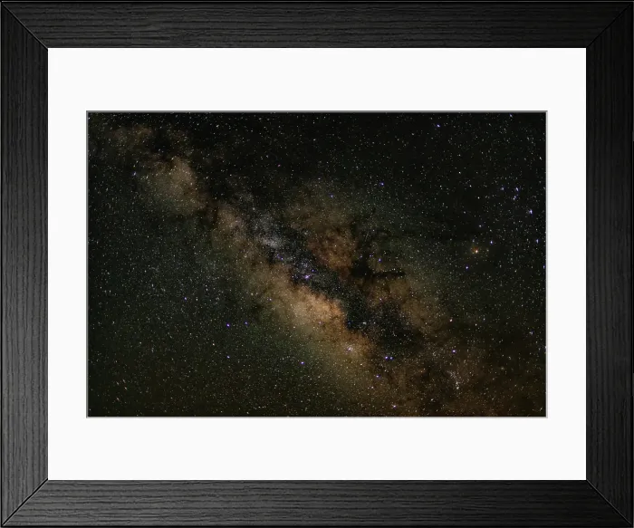 Framed Print : Milky Way in the southern sky, Catron County, New Mexico