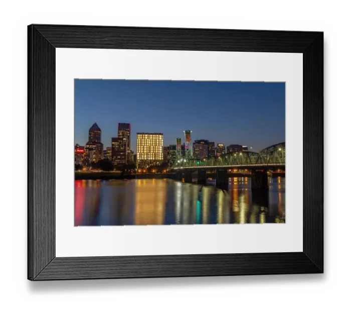 Framed Print : Portland skyline from the eastside of the Willamette River in Portland, Oregon, USA Framed Print : Portland skyline from the eastside of the Willamette River in Portland, Oregon, USA