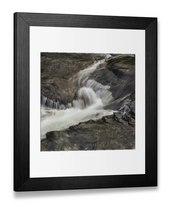 Framed Print : USA, Pennsylvania, Delaware Water Gap. Stream rapids and waterfall close-up. ©Jay O'Brien / Jaynes Gallery / DanitaDelimont.com Framed Print : USA, Pennsylvania, Delaware Water Gap. Stream rapids and waterfall close-up. ©Jay O'Brien / Jaynes Gallery / DanitaDelimont.com