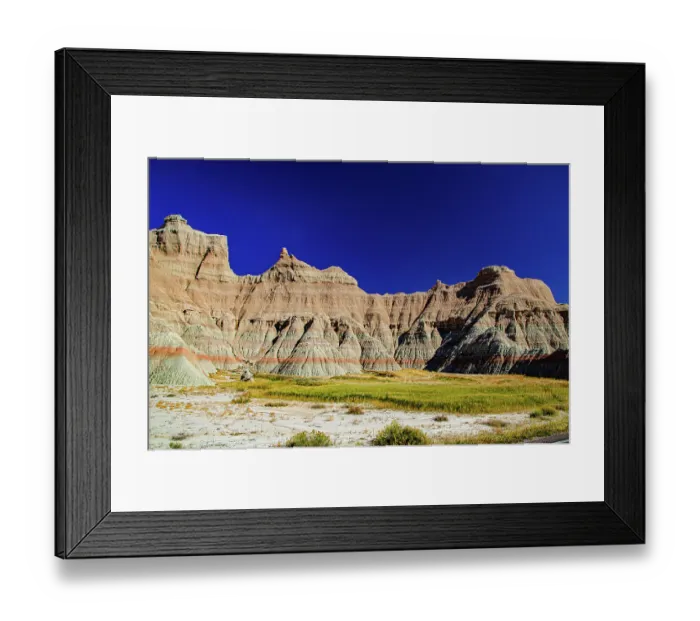 Framed Print : USA, South Dakota. Badlands National Park, Big Foot Pass Overlook Framed Print : USA, South Dakota. Badlands National Park, Big Foot Pass Overlook