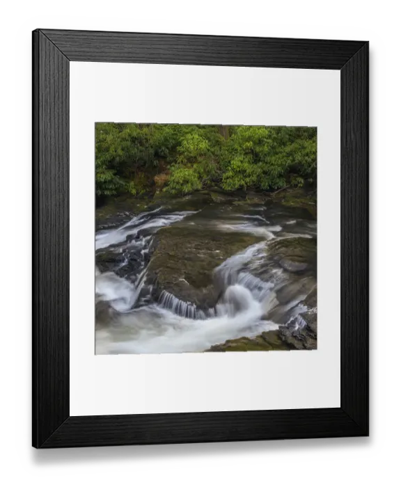 Framed Print : USA, Pennsylvania, Delaware Water Gap. Stream rapids and forest. ©Jay O'Brien / Jaynes Gallery / DanitaDelimont.com Framed Print : USA, Pennsylvania, Delaware Water Gap. Stream rapids and forest. ©Jay O'Brien / Jaynes Gallery / DanitaDelimont.com