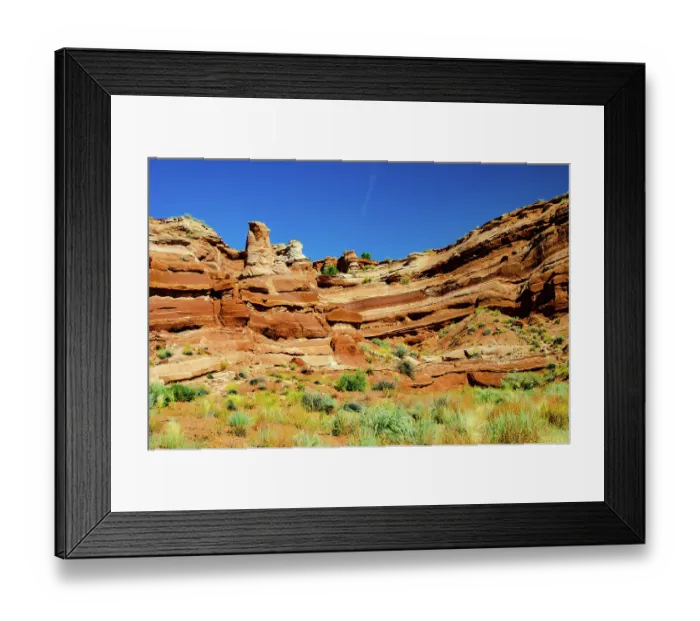 Framed Print : USA, Utah, White House Area of Paria Vermillion Cliffs Wilderness Framed Print : USA, Utah, White House Area of Paria Vermillion Cliffs Wilderness