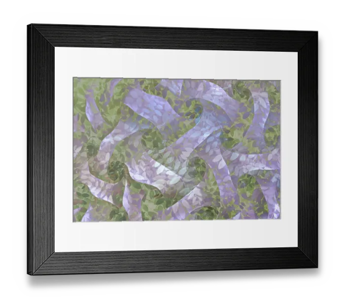 Framed Print : USA, Washington State, Seabeck. Abstract composite of leaves and ribbon shapes. ©Don Paulson / Jaynes Gallery / DanitaDelimont.com Framed Print : USA, Washington State, Seabeck. Abstract composite of leaves and ribbon shapes. ©Don Paulson / Jaynes Gallery / DanitaDelimont.com