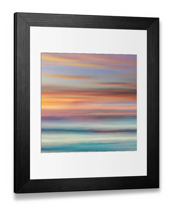 Framed Print : USA, Washington State, Seabeck. Sunset on sky and ocean abstract. ©Don Paulson / Jaynes Gallery / DanitaDelimont.com Framed Print : USA, Washington State, Seabeck. Sunset on sky and ocean abstract. ©Don Paulson / Jaynes Gallery / DanitaDelimont.com