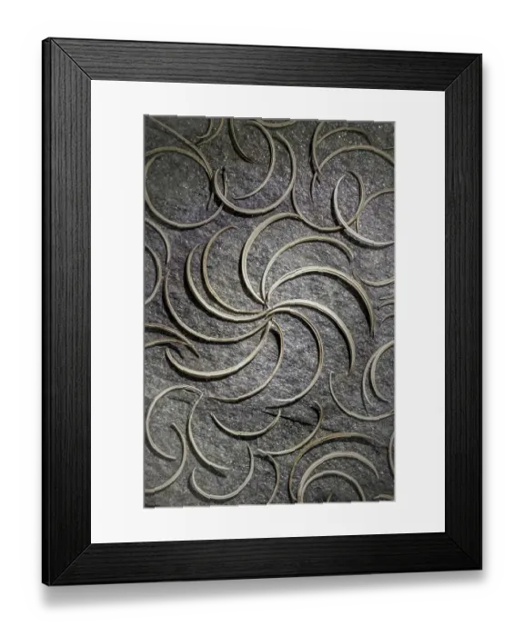 Framed Print : USA, Washington State, Seabeck. Design with California poppy seed pods. ©Don Paulson  /  Jaynes Gallery  /  DanitaDelimont.com