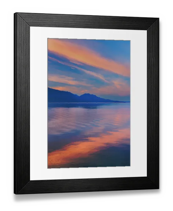 Framed Print : USA, Washington State, Seabeck. Sunset over Hood Canal and Mount Walker. ©Don Paulson / Jaynes Gallery / DanitaDelimont.com Framed Print : USA, Washington State, Seabeck. Sunset over Hood Canal and Mount Walker. ©Don Paulson / Jaynes Gallery / DanitaDelimont.com