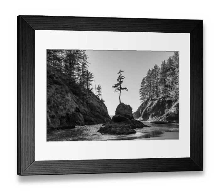 Framed Print : Deadman's Cove at Cape Disappointment State Park in Washington State, USA Framed Print : Deadman's Cove at Cape Disappointment State Park in Washington State, USA