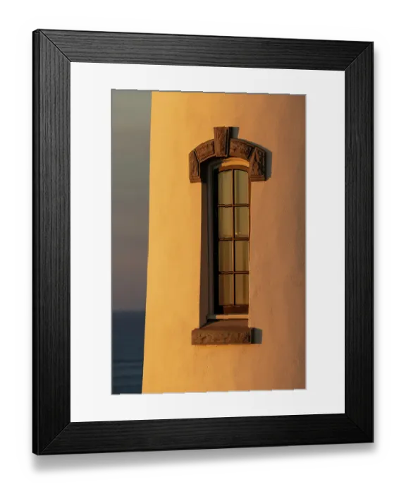 Framed Print : Decorative window at North Head Lighthouse at Cape Disappointment State Park in Washington State, USA Framed Print : Decorative window at North Head Lighthouse at Cape Disappointment State Park in Washington State, USA