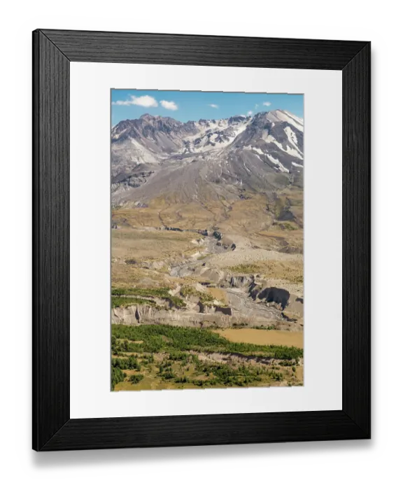 Framed Print : Washington State, Skamania County. Mount St. Helens or Louwala-Clough is an active stratovolcano Framed Print : Washington State, Skamania County. Mount St. Helens or Louwala-Clough is an active stratovolcano