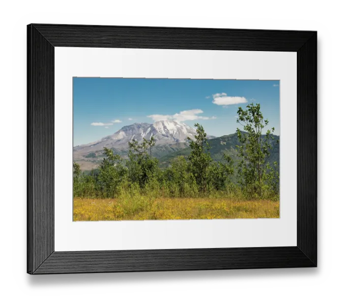 Framed Print : Washington State, Skamania County. Mount St. Helens or Louwala-Clough is an active stratovolcano Framed Print : Washington State, Skamania County. Mount St. Helens or Louwala-Clough is an active stratovolcano