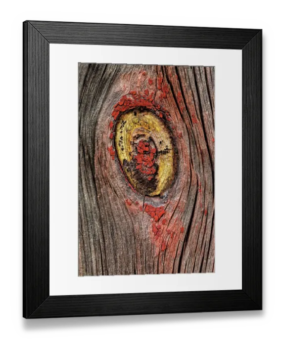 Framed Print : USA, Palouse, Washington State. Wood pattern