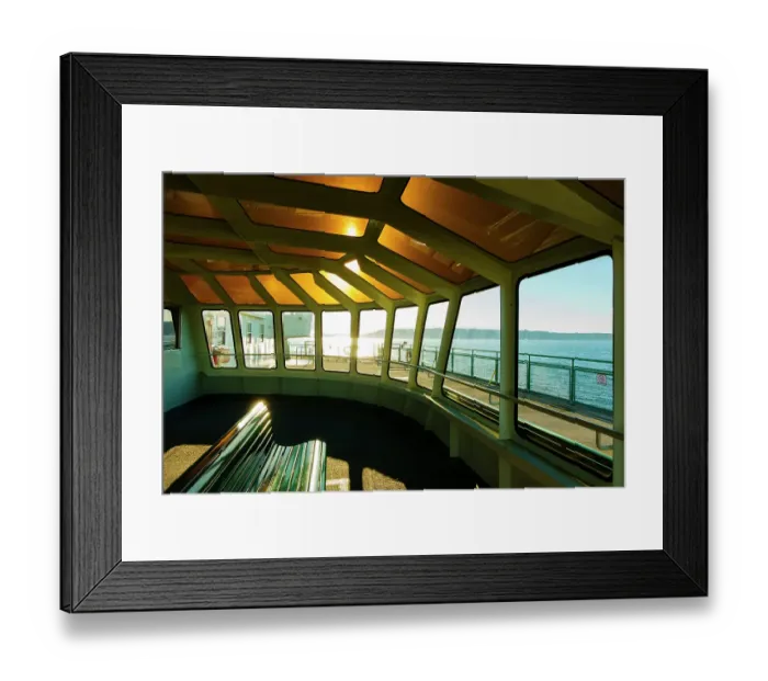 Framed Print : Kingston to Edmonds Spokane ferry on Puget Sound, Washington State, USA Framed Print : Kingston to Edmonds Spokane ferry on Puget Sound, Washington State, USA