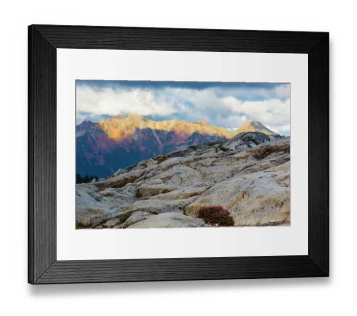 Framed Print : Mt. Baker Ski Area and Artists Point area, Washington State, USA Framed Print : Mt. Baker Ski Area and Artists Point area, Washington State, USA