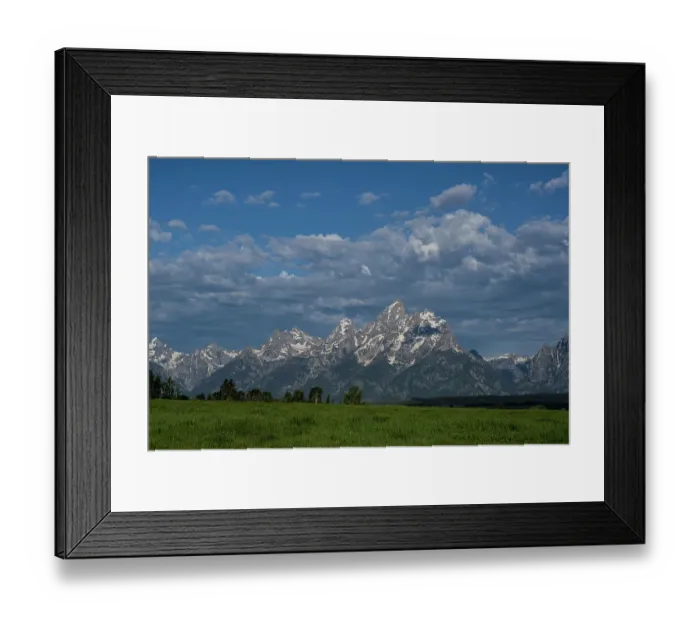 Framed Print : USA, Wyoming. Landscape of the Grand Teton, Grand Teton National Park Framed Print : USA, Wyoming. Landscape of the Grand Teton, Grand Teton National Park