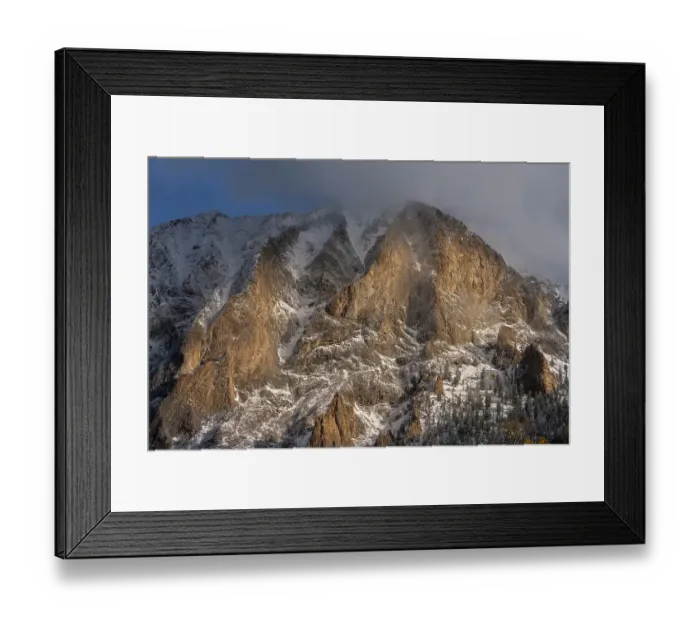 Framed Print : USA, Colorado, Gunnison National Forest. Autumn snowstorm on mountain. ©Don Grall / Jaynes Gallery / DanitaDelimont.com Framed Print : USA, Colorado, Gunnison National Forest. Autumn snowstorm on mountain. ©Don Grall / Jaynes Gallery / DanitaDelimont.com