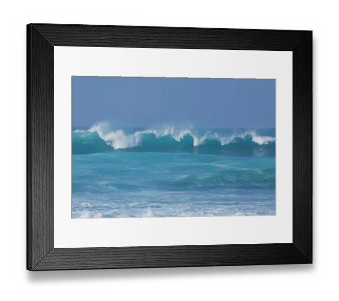 Framed Print : Kona coast waves, Big Island of Hawaii, USA Framed Print : Kona coast waves, Big Island of Hawaii, USA