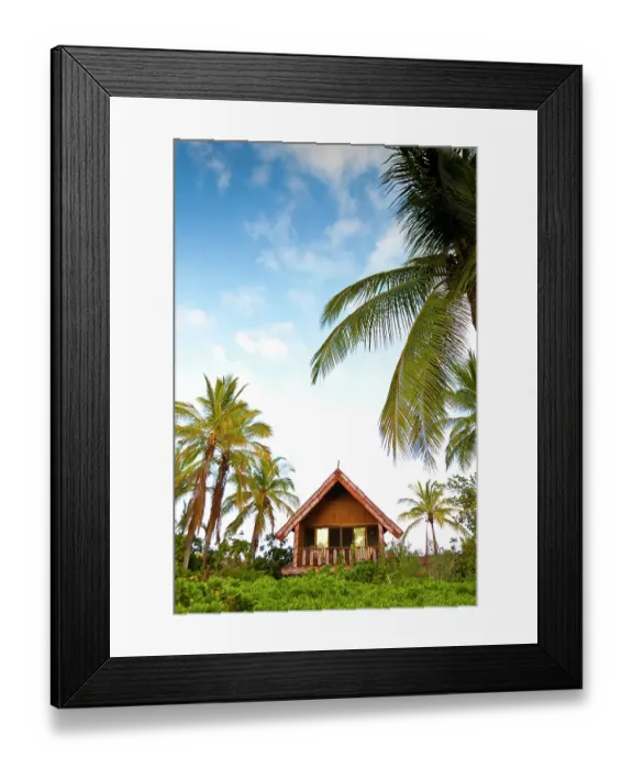 Framed Print : Kona Village, Rosewood Resorts, Kona, Hawaii USA. (Editorial Use Only) Framed Print : Kona Village, Rosewood Resorts, Kona, Hawaii USA. (Editorial Use Only)