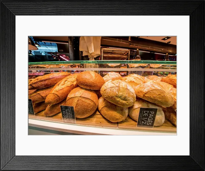 Framed Print : Mercat de Sant Josep de la Boqueria is Barcelona's most famous market