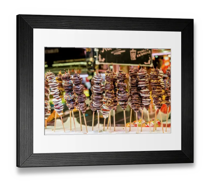 Framed Print : Mercat de Sant Josep de la Boqueria is Barcelona's most famous market