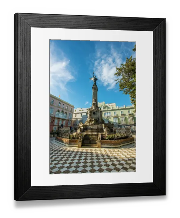 Framed Print : Castillo de Santa Catalina and Parque Genoves, Cadiz, Spain Framed Print : Castillo de Santa Catalina and Parque Genoves, Cadiz, Spain