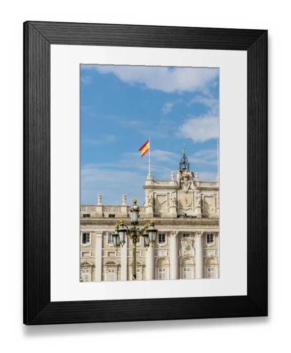 Framed Print : Ornate light lantern at the royal palace of Madrid, Spain Framed Print : Ornate light lantern at the royal palace of Madrid, Spain