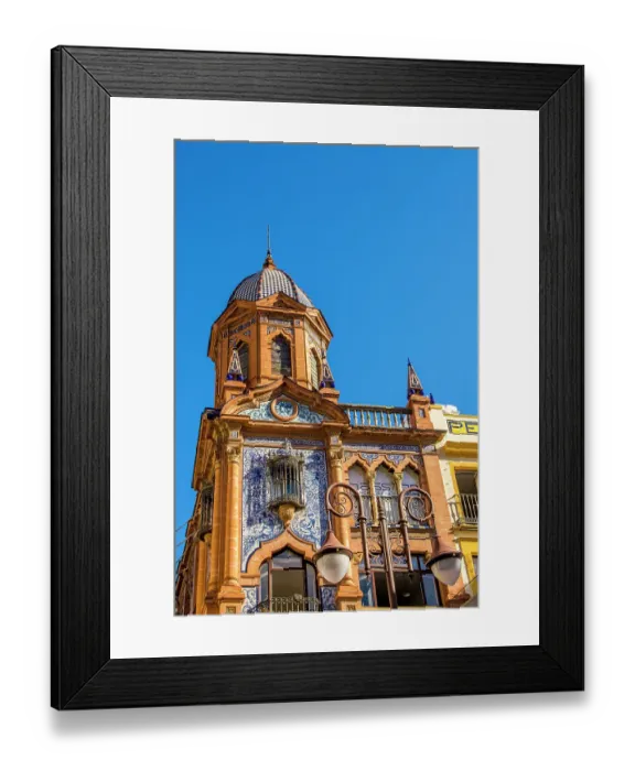 Framed Print : Pedro Roldan House, Plaza Jesus de la Pasion (Plaza del Pan), Seville, Andalusia, Spain Framed Print : Pedro Roldan House, Plaza Jesus de la Pasion (Plaza del Pan), Seville, Andalusia, Spain
