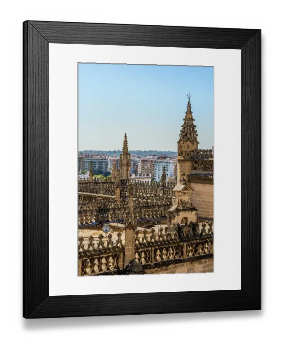 Framed Print : Roof of the Catedral de Sevilla (Seville Cathedral), UNESCO World Heritage Site, Seville, Andalusia, Spain Framed Print : Roof of the Catedral de Sevilla (Seville Cathedral), UNESCO World Heritage Site, Seville, Andalusia, Spain